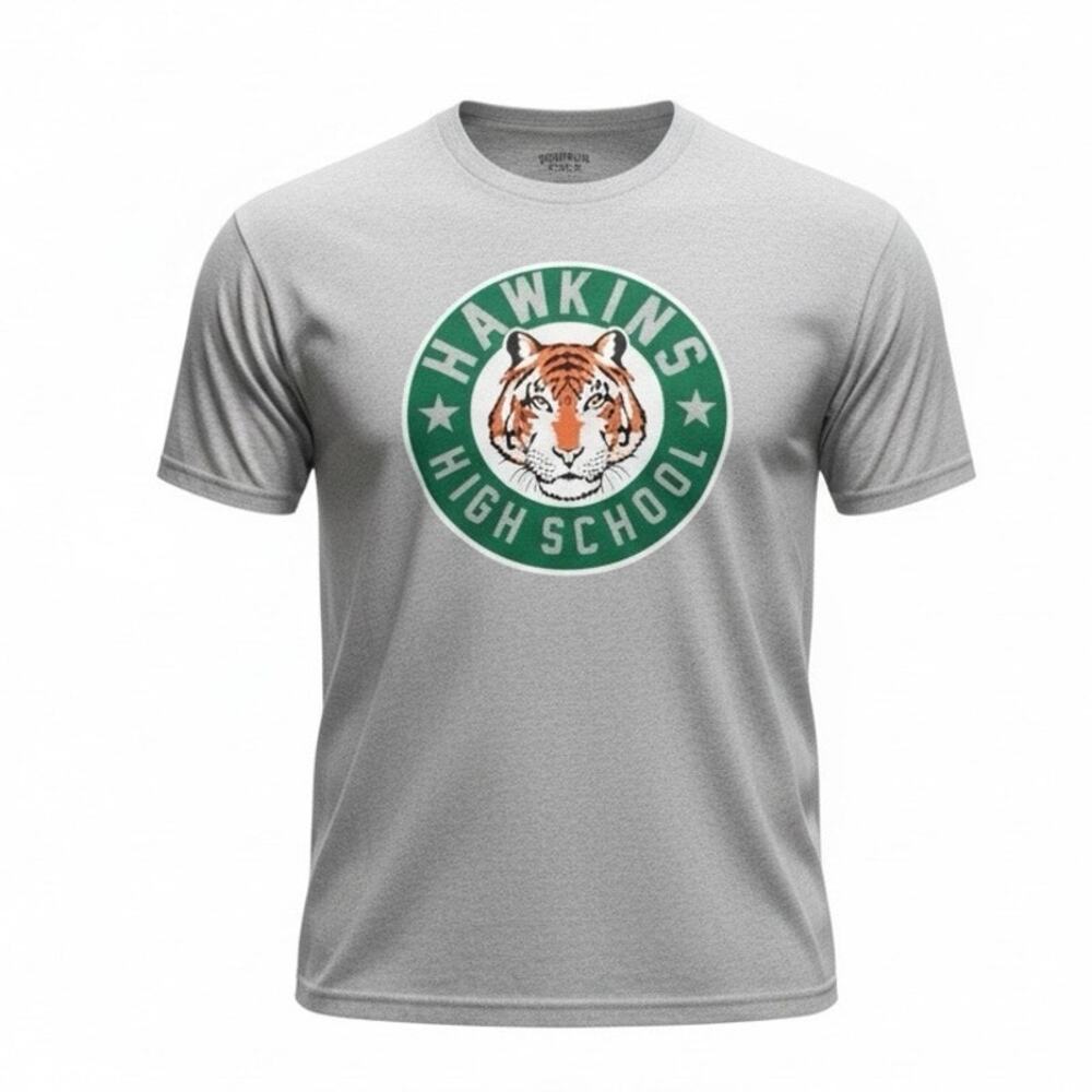 Stranger Things Hawkins High School Tiger T-Shirt XL